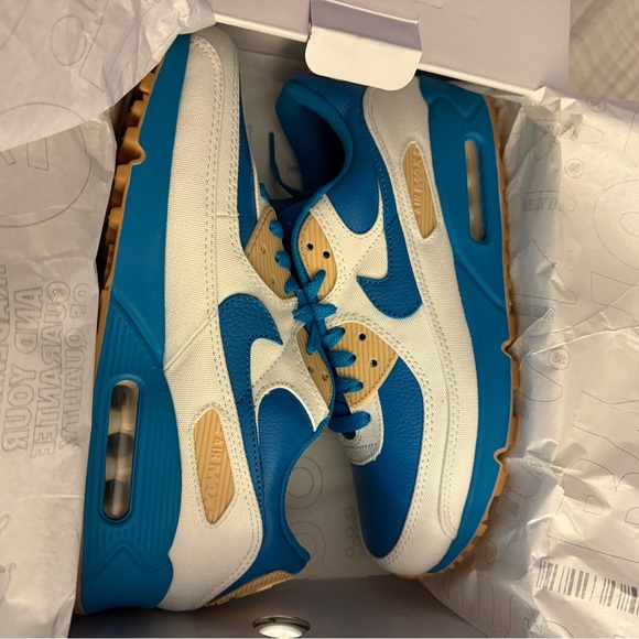 BRAND NEW IN BOX *custom* NIKE AIR MAX 90 Women’s size 9.5 - Picture 4 of 7